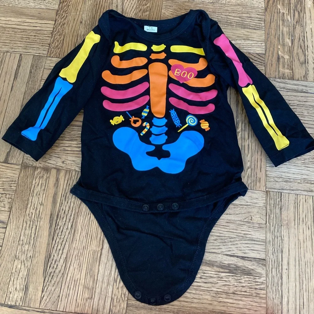 Rainbow Skeleton Halloween costume